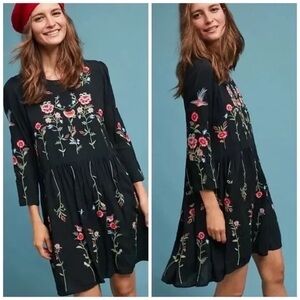 Maeve Floral Embroidered Dress
